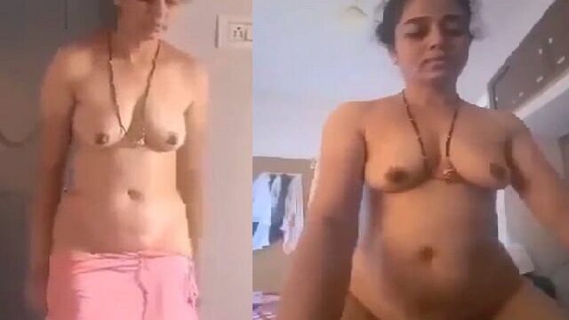 Telugu Indian housewife sex riding cowgirl fuck husband dick