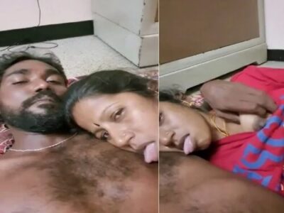 Tamil xxx sexy wife boob sucking and missionary fucking