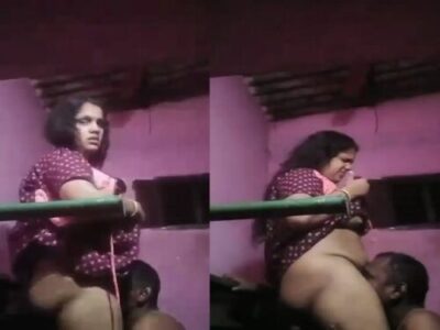 Horny chubby bhabhi pussy licking Indian home sex mms