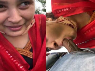 Sexy xxxx beautiful Bhabhi giving desi blowjob in park sex