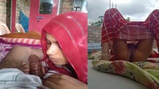 Desi bhabhi xxxx on terrace after deep blowjob with lover