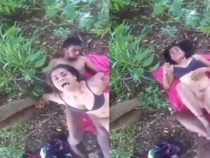 Indian outdoor nude GF ki chudai in jungle xxx
