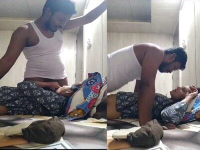 Sexy Indian GF blowjob and missionary fucking with BF