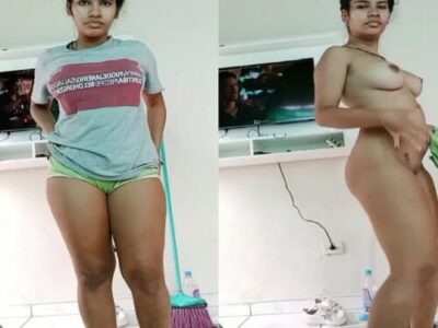 Malaysian Tamil girl stripping nude dance mms xxx clip