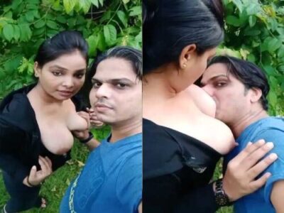 Boobs sucking of gf outdoors on selfie cam recording xxx