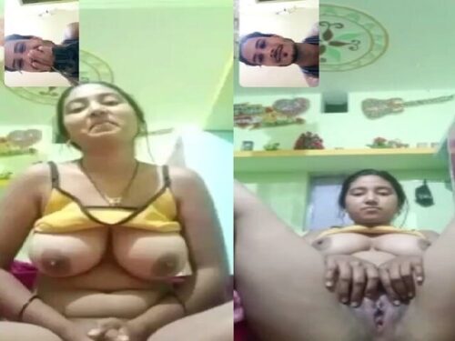Indian nude girl pussy fingering with bf video call xxx