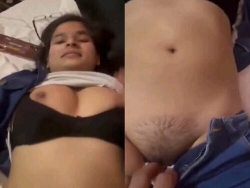 Mumbai girl Hindi sex MMS showing her naked boobs