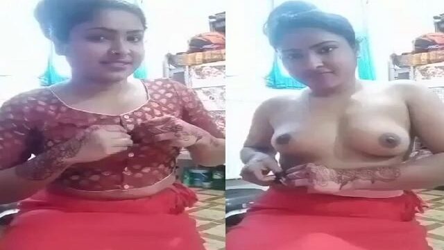 GF changing saree after function video call to horny bf xxx mms