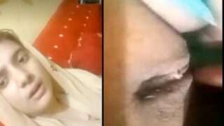 Lahore girl pussy on video call sex leaked tape