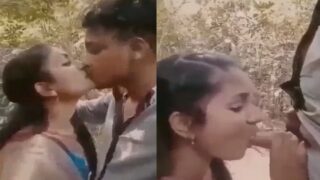 Sylheti sex girl outdoor hot blowjob till Cum in mouth