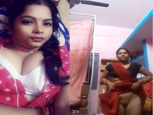Desi Village Bhabhi xxx Lifting Saree Pussy Show