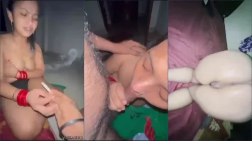 Couple smoking romance sex cigarette blowjob compilation xxx
