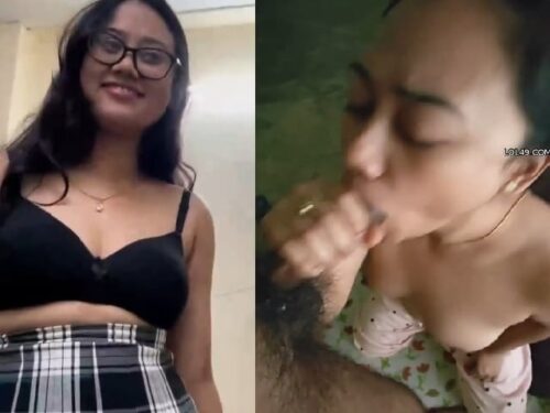 Beautiful white saree desi girl nude best blowjob and doggy sex