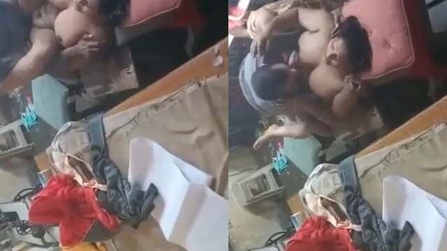 Chubby aunty fuck with worker inside factory desi leaked sex