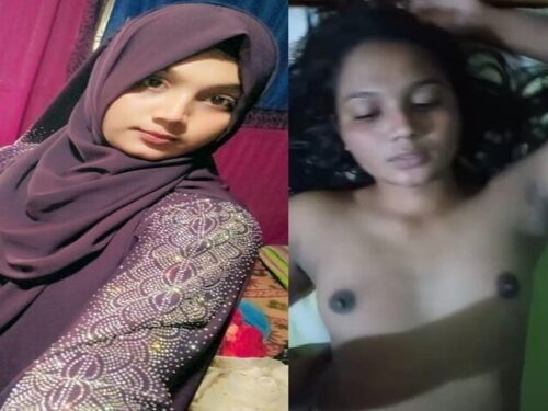 Cute Indian hijab muslim girlfriend black pussy fucking