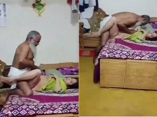 Old man fucking sex his hot bahu desi viral mms