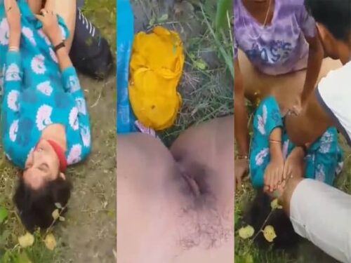 Bd village girl hard fucking outside in hd Gangbang sex