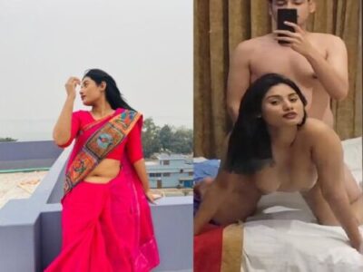 Chubby girl sex Bengali naked doggy fucking in front of mirror