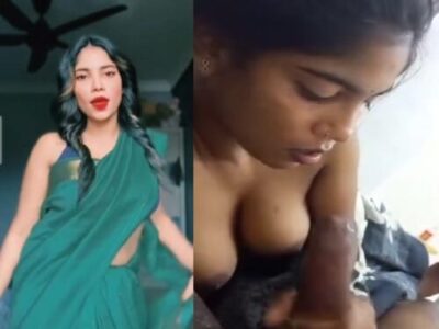 Indian influencer sucking dick and eating cum free viral MMS xxx