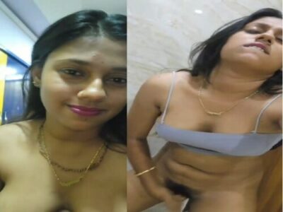 Beautiful sexy lips desi girl fingering hairy pussy in home sex mms