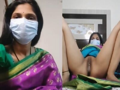 Desi aunty removing saree and nude xxx for money
